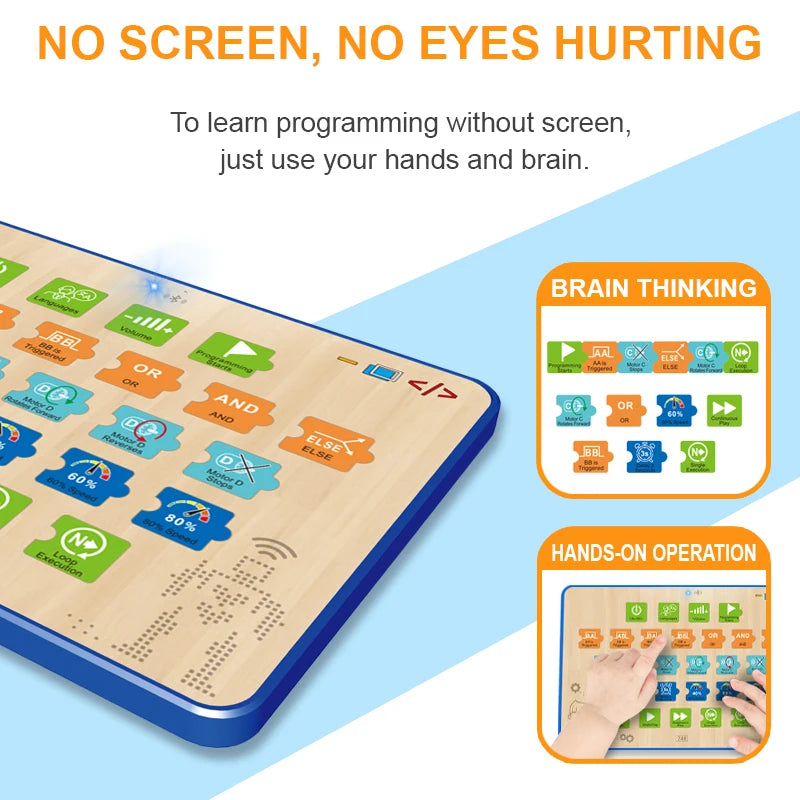 Kids Electronic Logic Building Blocks Set – Learn Physical Computing