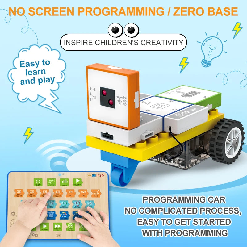 Kids Electronic Logic Building Blocks Set – Learn Physical Computing