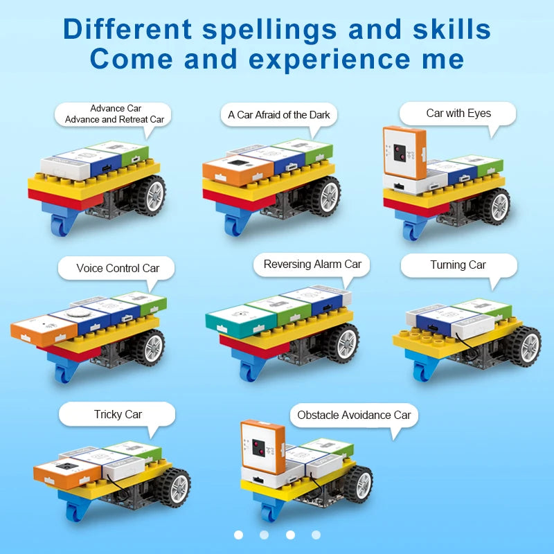 Kids Electronic Logic Building Blocks Set – Learn Physical Computing